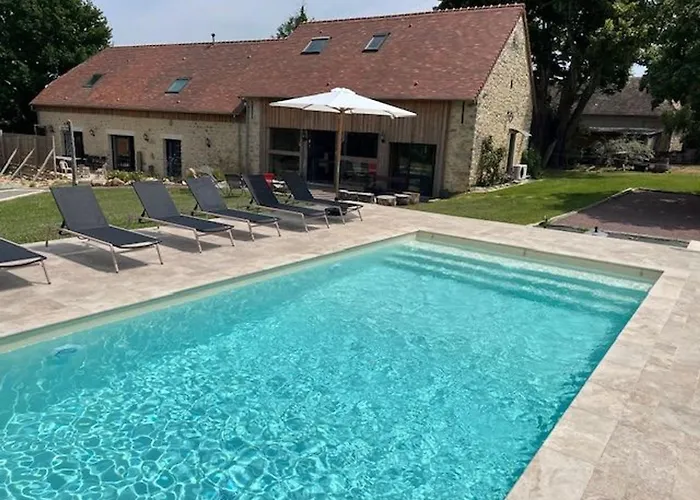 Luxueux Avec Piscine, Spa, Jardin Et équipements De Loisirs à Sargé-lès-le-mans - Fr-1-410-437 * Sargé Les Le Mans